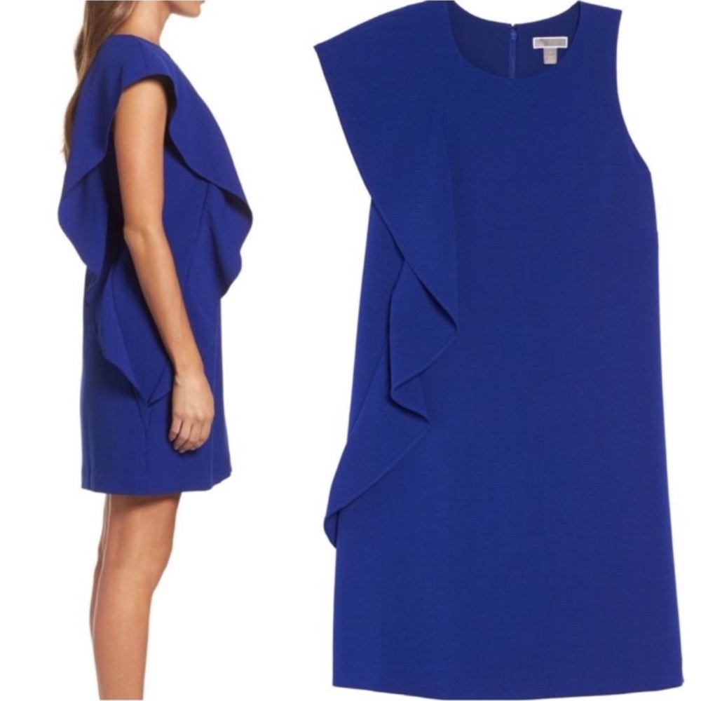 Chelsea28 Asymmetrical Ruffle Shift Dress
NWOT - Picture 2 of 7